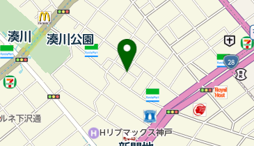 リパーク神戸福原町第4の地図画像