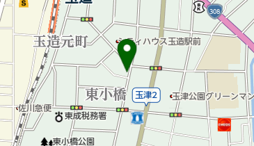 リパーク東小橋1丁目の地図画像