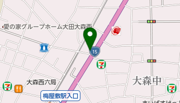 リパーク大森西5丁目第2の地図画像
