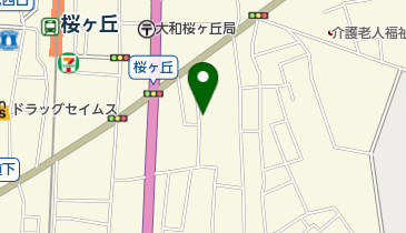 リパーク大和上和田の地図画像