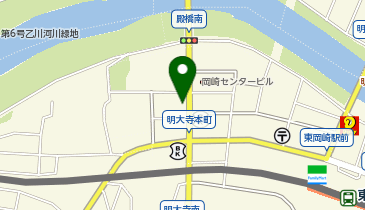 リパーク岡崎明大寺本町の地図画像