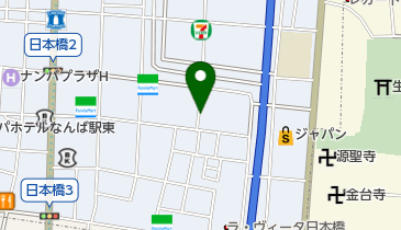 黒門市場第2の地図画像