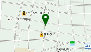 リパーク川崎観音1丁目の地図画像