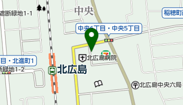 リパーク北広島駅前第1の地図画像