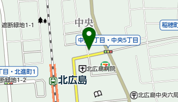 リパーク北広島駅前第2の地図画像