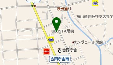 リパーク尼崎東難波町4丁目の地図画像