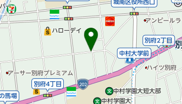 リパーク別府3丁目の地図画像