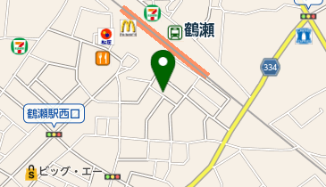 リパーク鶴瀬駅前第2の地図画像