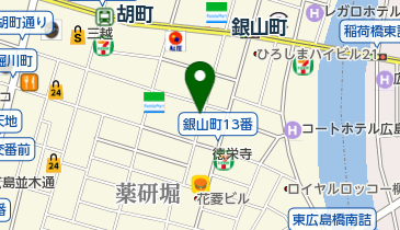 リパーク広島銀山町第15の地図画像
