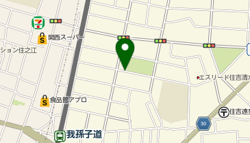 リパーク住吉清水丘2丁目の地図画像