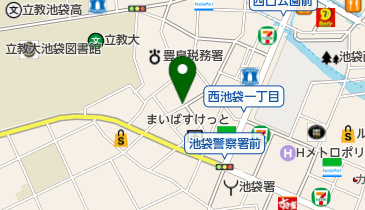 リパーク西池袋3丁目第4の地図画像