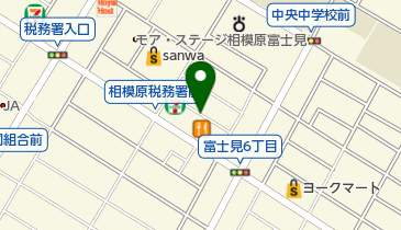 リパーク相模原税務署前第2の地図画像