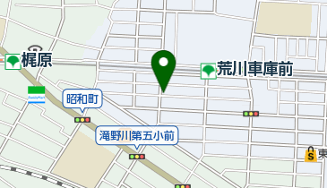 リパーク西尾久7丁目の地図画像