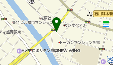 リパーク盛岡材木町の地図画像