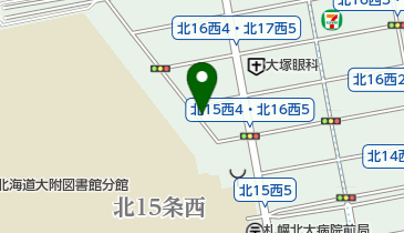 リパーク札幌北16西5の地図画像