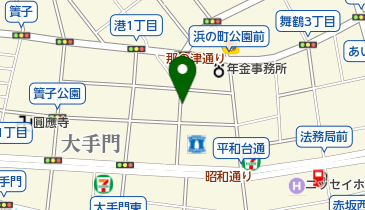 リパーク大手門2丁目第2の地図画像