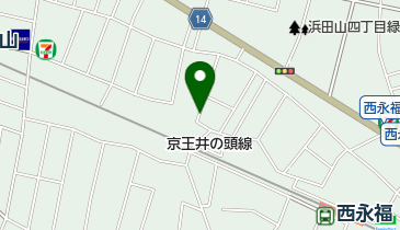 リパーク浜田山3丁目第2の地図画像