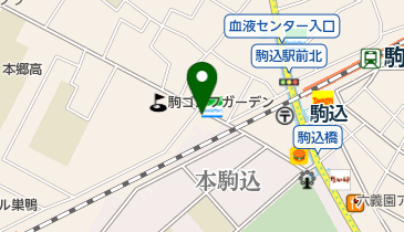 リパーク駒込4丁目第3の地図画像