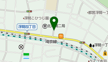 リパーク浮間2丁目第2の地図画像