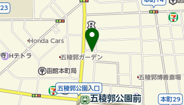 リパークワイド函館本町の地図画像