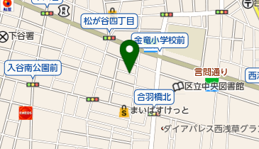 リパーク松が谷4丁目第2の地図画像