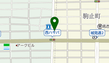 リパーク駒止町1丁目の地図画像