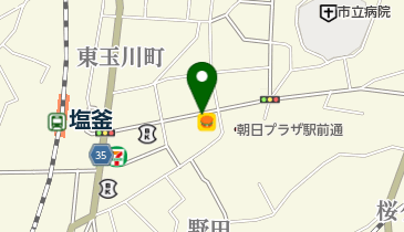 リパーク塩釜駅東の地図画像