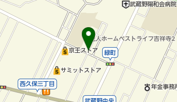 リパーク武蔵野市緑町2丁目の地図画像