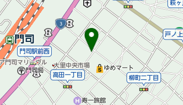 リパーク門司柳町2丁目の地図画像