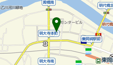 リパーク東岡崎駅前第4の地図画像