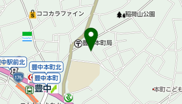 リパーク豊中本町第6の地図画像