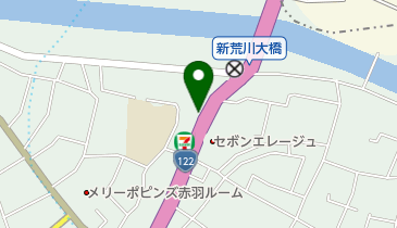 リパーク岩淵町第3の地図画像