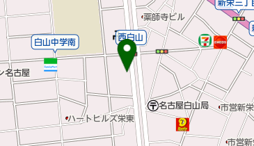 リパーク新栄1丁目の地図画像