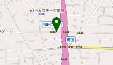 リパーク足立梅田1丁目の地図画像