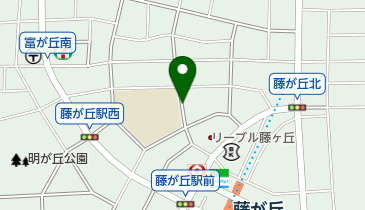 リパーク藤が丘第11の地図画像