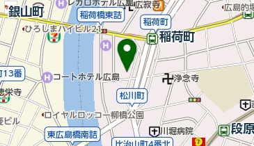 リパーク広島稲荷町第3の地図画像