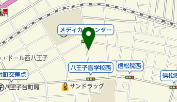 リパーク八王子台町4丁目の地図画像