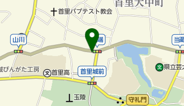 リパーク首里城前の地図画像