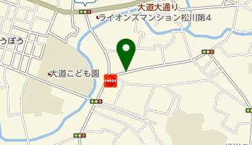 リパーク那覇市松川2丁目の地図画像