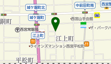 リパーク西宮江上町の地図画像