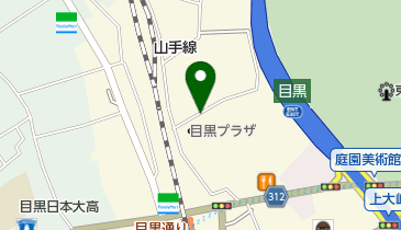 リパーク上大崎2丁目第5の地図画像