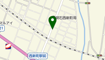 リパークワイド明石西新町1丁目第2の地図画像