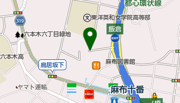 リパーク六本木5丁目第4の地図画像