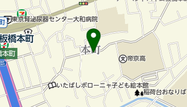 リパーク板橋本町第5の地図画像