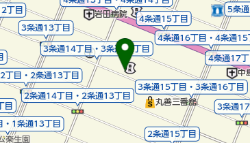 旭川信用金庫銀座支店の地図画像