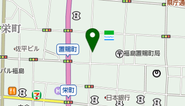 リパーク福島置賜町第2の地図画像