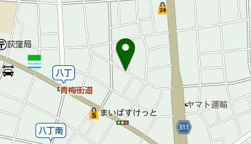 リパーク桃井1丁目第4の地図画像