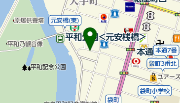 リパーク広島大手町2丁目第11の地図画像