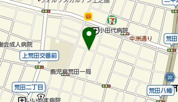 鹿児島荒田1丁目第2の地図画像