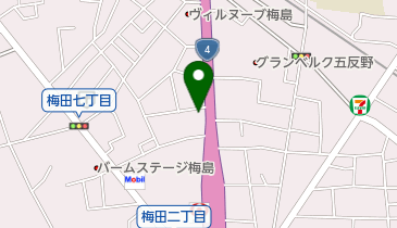 リパーク足立梅田2丁目第2の地図画像